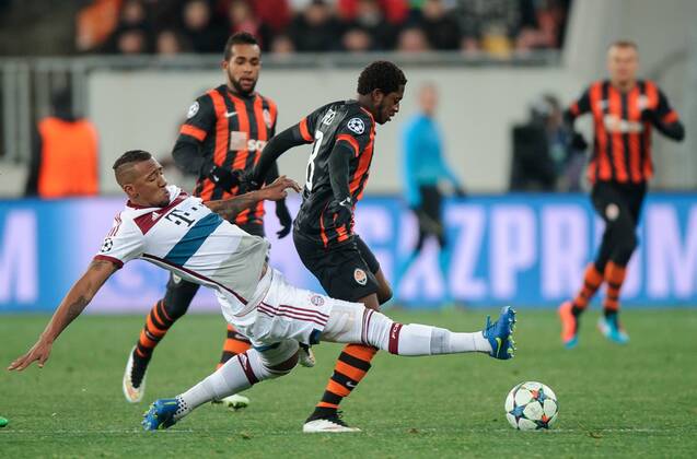 CHAMPIONS LEAGUE 2014 2015, Lemberg, Schachtar Donezk - FC Bayern München JEROME BOATENG FRED  20150217PF_RO1867