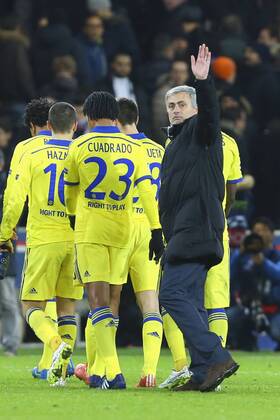 Jose Mourinho ( Coach coach Chelsea) FOOTBALL Champions League PSG Paris St. Germain - Chelsea FC London GwendolineLeGoffx 