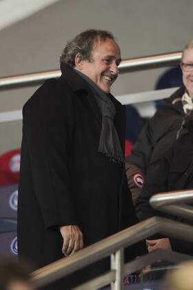 Michel Platini - president UEFA CELEBRITES : PSG vs Chelsea - League des Champions - 17 02 2015 JBAutissierx 