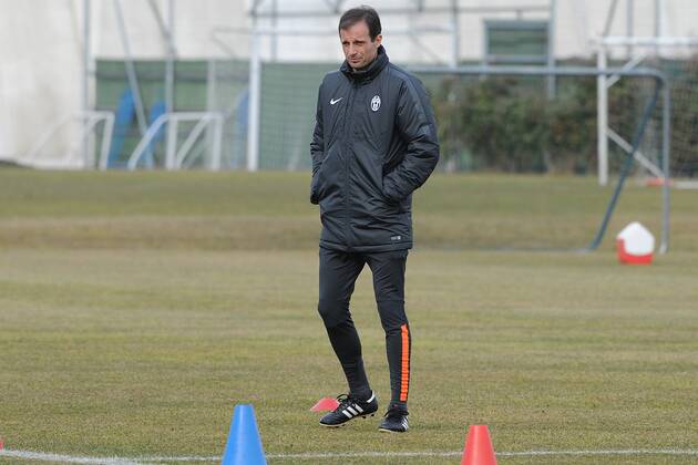 IPP20150223 Football - soccer: UEFA Champions League, Juventus Turin Training , massimiliano allegri coach juventus turin PUBLICATIONxONLYxINxGER xHOCHxZWEIx xItalyxPhotoxPressx 