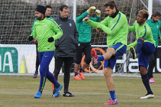 IPP20150223 Football - soccer: UEFA Champions League, Juventus Turin Training , massimiliano allegri coach juventus turin PUBLICATIONxONLYxINxGER xHOCHxZWEIx xItalyxPhotoxPressx 