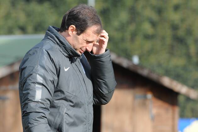 IPP20150223 Football - soccer: UEFA Champions League, Juventus Turin Training , massimiliano allegri coach juventus turin PUBLICATIONxONLYxINxGER xHOCHxZWEIx xItalyxPhotoxPressx 