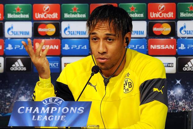 IPP20150223 Football - soccer: UEFA Champions League, pierre emerick Aubameyang Borussia Dortmund xHOCHxZWEIx xItalyxPhotoxPressx 
