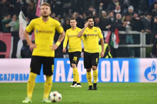 Ciro Immobile, Lukasz Piszczek , Ilkay Gundogan Borussia delusione dejection Juventus Turin - BVB Borussia Dortmund andreaxstaccioli