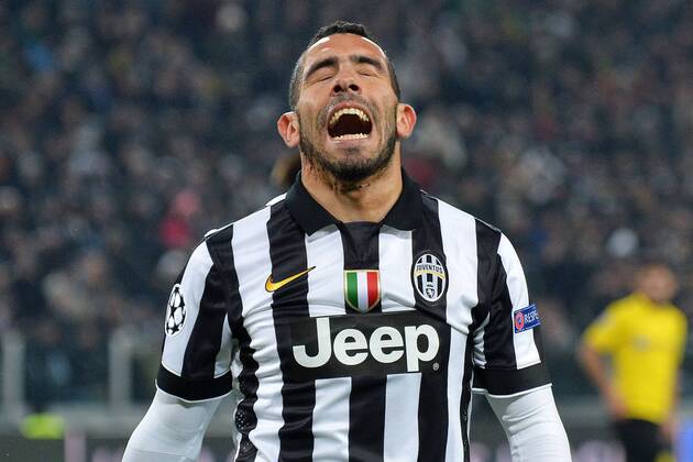 Carlos Tevez Juventus Champions League Juventus Turin - BVB Borussia Dortmund . andreaxstaccioli