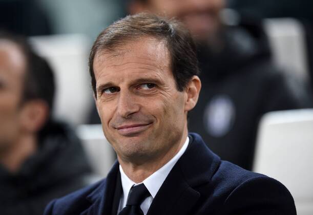 FUSSBALL CHAMPIONS LEAGUE SAISON 2014 2015 ACHTELFINAL HINSPIEL Juventus Turin - Borussia Dortmund 24.02.2015 Trainer Massimiliano Allegri (Juventus Turin) 