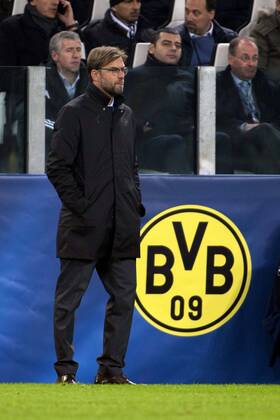 Jurgen Klopp (Dortmund), FEBRUARY 24, 2015 - Football Soccer : UEFA Champions League Round of 16 1st leg match between Juventus 2-1 Borussia Dortmund at Juventus Stadium in Turin, Italy. NoxThirdxPartyxSales  (ptmb071472)