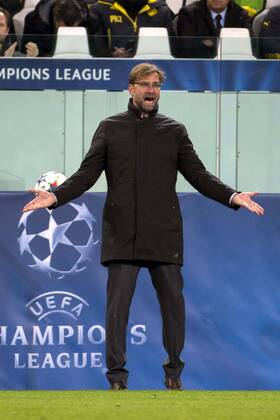 Jurgen Klopp (Dortmund), FEBRUARY 24, 2015 - Football Soccer : UEFA Champions League Round of 16 1st leg match between Juventus 2-1 Borussia Dortmund at Juventus Stadium in Turin, Italy. NoxThirdxPartyxSales  (ptmb071481)