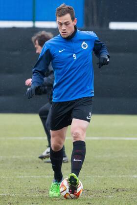 - BRUGGE, BELGIUM: Club s Tom De Sutter pictured during a training session of Belgian first division soccer team Club Brugge KV in Brugge, Wednesday 25 February 2015. Tomorrow Club is playing Aalborg BK in the return leg of the round of 32 of the Europa League tournament. Club Brugge won first leg 1-3 in Aalborg last week. KURTxDESPLENTER x04575196x
