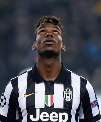 FUSSBALL CHAMPIONS LEAGUE SAISON 2014 2015 ACHTELFINAL HINSPIEL Juventus Turin - Borussia Dortmund 24.02.2015 Paul Pogba (Juventus Turin) 