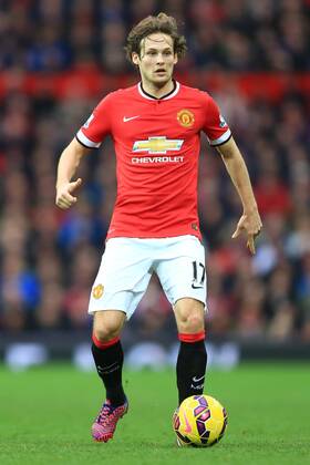 Daley Blind of Manchester United ManU - Manchester United (ManU) vs. AFC Sunderland - Barclay s Premier League - Old Trafford - Manchester - 28 02 2015 EDITORIAL USE ONLY. No use with unauthorised audio, video, data, fixture lists, club league logos or live services. Online in-match use limited to 120 images, no video emulation. No use in betting, games or single club league player publications.