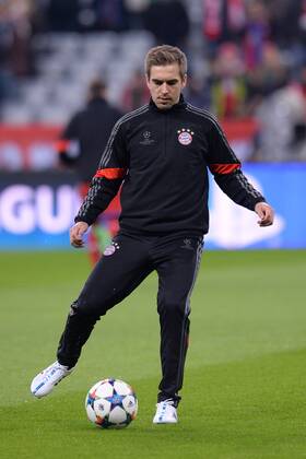 Fußball Champions League Achtelfinale Bayern München - Schachtar Donezk am 11.03.2015 in der Allianz Arena in München Philipp Lahm ( München )