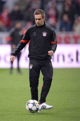 Fußball Champions League Achtelfinale Bayern München - Schachtar Donezk am 11.03.2015 in der Allianz Arena in München Philipp Lahm ( München )