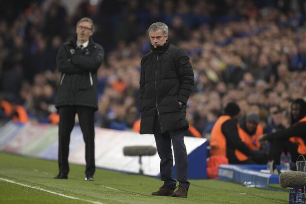 Jose Mourinho - coach (Chelsea) - Chelsea FC vs Paris St Germain (PSG) - - 11 03 2015 JBAutissier 
