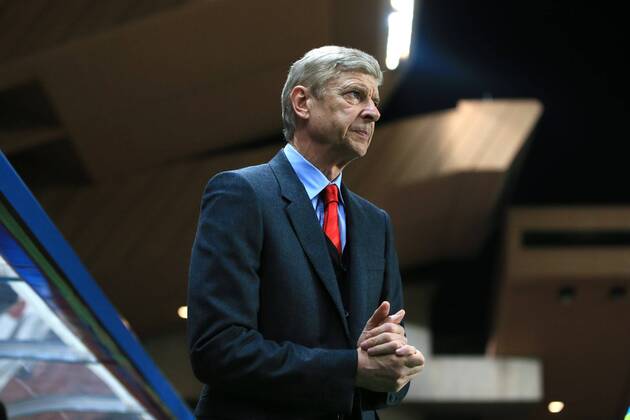 Arsenal s manager, Arsene Wenger - AS Monaco vs. Arsenal - UEFA Champion s League - Round of 16, second leg - Stade Louis II - Monaco - 17 03 2015 Pic Philip Oldham Sportimage EDITORIAL USE ONLY. No use with unauthorised audio, video, data, fixture lists, club league logos or live services. Online in-match use limited to 120 images, no video emulation. No use in betting, games or single club league player publications.