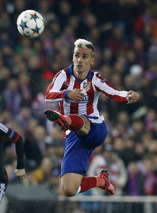 Atletico de Madrid s Antoine Griezmann during Champions League 2014 2015 match.March 17,2015.  (20150301710)
