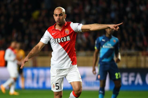 Aymen Abdennour (mon) - AS Monaco vs Arsenal FC - Champions League 17 03 2015 FEP 