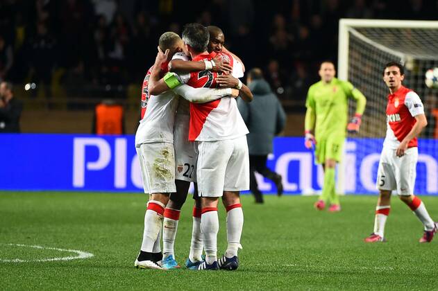 GEOFFREY KONDOGBIA (mon) - Jubel - AS Monaco vs Arsenal FC - Champions League 17 03 2015 FEP 