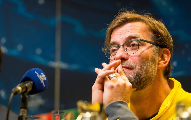 Dienstag 17.03.2015, CL, UEFA Champions League, Saison 2014 2015, Pressekonferenz, PK in Dortmund mit BV Borussia Dortmund, Juergen Klopp, Trainer BVB, Portrait DeFodi01045019870