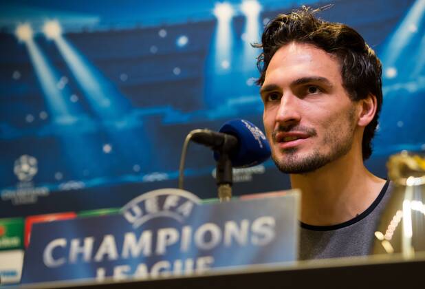 Dienstag 17.03.2015, CL, UEFA Champions League, Saison 2014 2015, Pressekonferenz, PK in Dortmund mit BV Borussia Dortmund, Mats HUMMELS (BVB), Portrait DeFodi01045019870