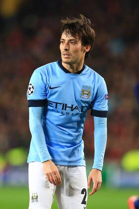 David Silva of Manchester City looks dejected - Barcelona vs. Manchester City - UEFA Champion s League - Round of 16, second leg - Nou Camp - Barcelona - 18 03 2015 Pic Philip Oldham Sportimage EDITORIAL USE ONLY. No use with unauthorised audio, video, data, fixture lists, club league logos or live services. Online in-match use limited to 120 images, no video emulation. No use in betting, games or single club league player publications.