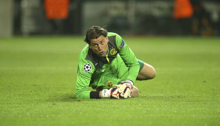 Foto : Verlierer Weidenfeller - Borussia - Fussball - Championsleague am Mi. 18.03.2015 1 8 Finale Bor. Dortmund - Juventus Turin