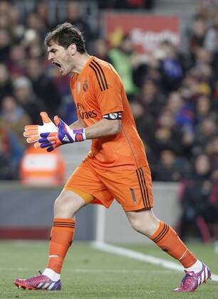 Real Madrid s Iker Casillas during La Liga match.March 22,2015. (20150302263)
