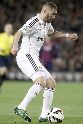 Real Madrid s Karim Benzema during La Liga match.March 22,2015. (201503022184)