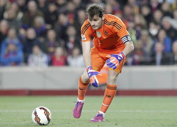Real Madrid s Iker Casillas during La Liga match.March 22,2015. (201503022223)