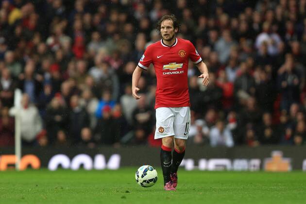 Daley Blind of Manchester United ManU - Manchester United vs. Manchester City - Barclay s Premier League - Old Trafford - Manchester - 12 04 2015 Pic Philip Oldham Sportimage EDITORIAL USE ONLY. No use with unauthorised audio, video, data, fixture lists, club league logos or live services. Online in-match use limited to 120 images, no video emulation. No use in betting, games or single club league player publications.