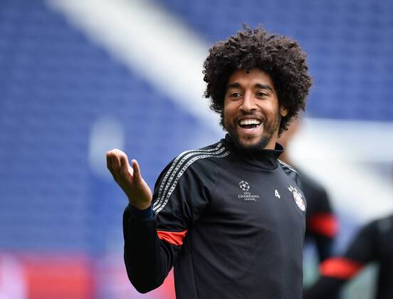 FUSSBALL CHAMPIONS LEAGUE SAISON 2014 2015 VIERTELFINAL HINSPIEL FC Porto - FC Bayern Muenchen 14.03.2015 Abschlusstraining FC Bayern Muenchen im Stadion Dragao; Dante 