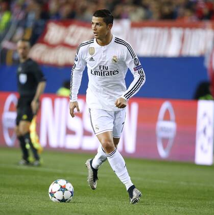 RONALDO Cristiano Team Real Madrid UEFA Champions League Saison 2014-2015 Viertelfinale Atletico Madrid-Real Madrid am 14.April 2015 in Madrid 