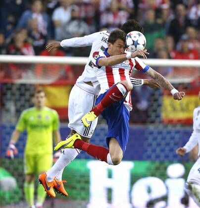 MANDZUKIC Mario Team Atletico Madrid UEFA Champions League Saison 2014-2015 Viertelfinale Atletico Madrid-Real Madrid am 14.April 2015 in Madrid 