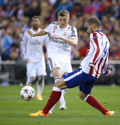 KROOS Toni Team Real Madrid UEFA Champions League Saison 2014-2015 Viertelfinale Atletico Madrid-Real Madrid am 14.April 2015 in Madrid 