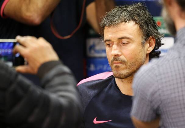 20.04.2015, Barcelona - UEFA Champions League 2014 2015 - Pressekonferenz FC Barcelona - Luis Enrique - 