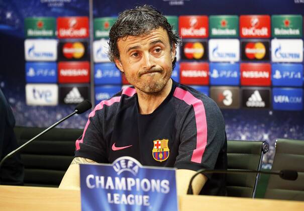 20.04.2015, Barcelona - UEFA Champions League 2014 2015 - Pressekonferenz FC Barcelona - Luis Enrique - 