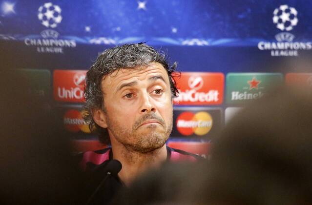 20.04.2015, Barcelona - UEFA Champions League 2014 2015 - Pressekonferenz FC Barcelona - Luis Enrique - 