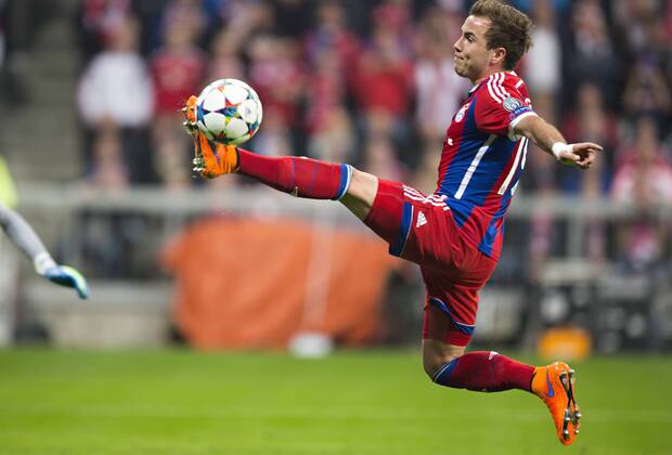 München, 21.04.2015, Allianz Arena Mario Götze (FCB) FC Bayern München - FC Porto