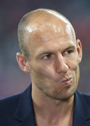 München , Fußball Champions League Viertelfinale Rückspiel , Bayern München vs. FC Porto , Arjen Robben ( Bayern )