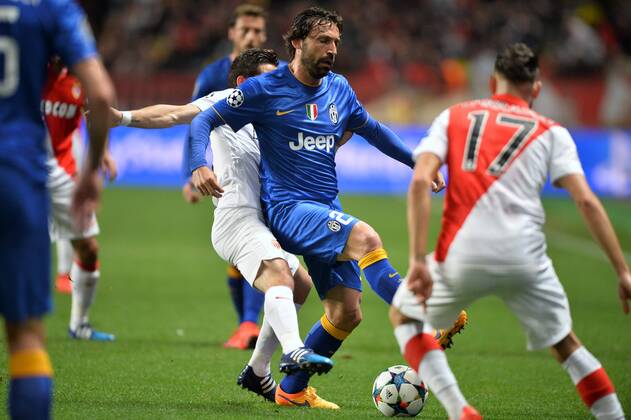 Aktuell Fußball, Champions League, AS Monaco - Juventus Turin Andrea Pirlo (juv) - 22 04 2015 AnthonyBIBARD FEPx 