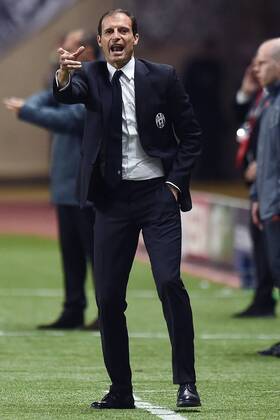 Aktuell Fußball, Champions League, AS Monaco - Juventus Turin Champions League, AS Monaco FC - Juventus Turin: Massimiliano Allegri 