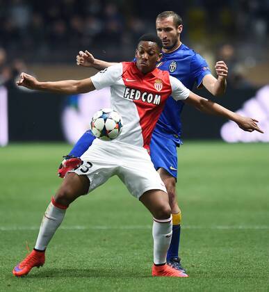 Aktuell Fußball, Champions League, AS Monaco - Juventus Turin Aktuell Fußball, Champions League, AS Monaco - Juventus Turin Champions League, AS Monaco FC - Juventus Turin: Giorgio Chiellini-Anthony Martial 