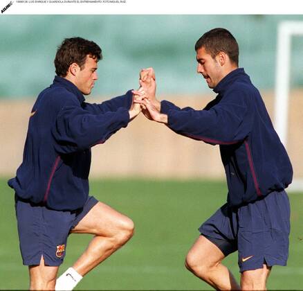 LUIS ENRIQUE Y PEP GUARDIOLA xMIGUELxRUIZx 