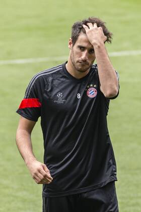 BARCELONA, SPAIN - MARCH 5: Javi Martinez of Bayern Munchen during the last training ahead of their UEFA Champions League Semi finals first leg match against FC Barcelona Barca at the Camp Nou stadium on March 5, 2015 in Barcelona, Spain. (Photo by Mikel Trigueros Urbanandsport Cordon Press) 