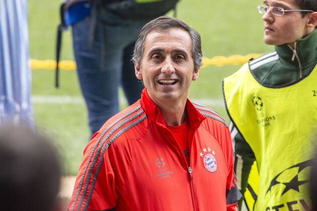 BARCELONA, SPAIN - MARCH 5: Manel Estiarte of Bayern Munchen during the last training ahead of their UEFA Champions League Semi finals first leg match against FC Barcelona Barca at the Camp Nou stadium on March 5, 2015 in Barcelona, Spain. (Photo by Mikel Trigueros Urbanandsport Cordon Press) 