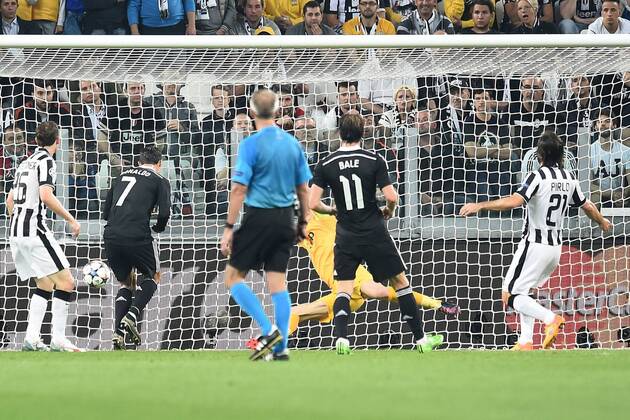 05.05.2015, Turin - UEFA Champions League 2014 2015 - Juventus Turin vs Real Madrid - Tor zum 1:1 Cristiano Ronaldo 