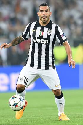 05.05.2015, Turin - UEFA Champions League 2014 2015 - Juventus Turin vs Real Madrid - Carlos Tevez 