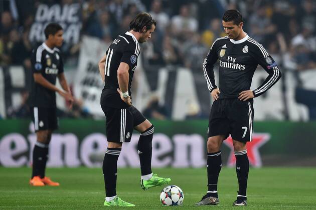 Gareth Bale, Cristiano Ronaldo Real Madrid Dejection - Torino, 05-05-2015 - UEFA Champions League 2014 2015 - SemiFinal - Juventus Torino - Real Madrid - andreaxstaccioli