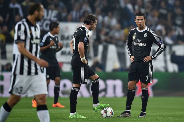 Gareth Bale, Cristiano Ronaldo Real Madrid Dejection - Torino, 05-05-2015 - UEFA Champions League 2014 2015 - SemiFinal - Juventus Torino - Real Madrid - andreaxstaccioli
