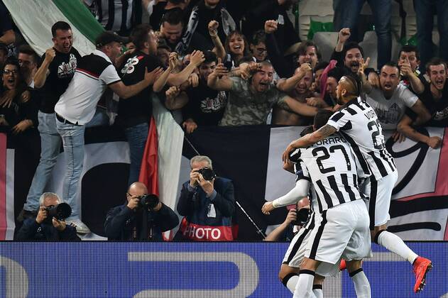 Alvaro Morata Juventus Goal celebration - Torino, 05-05-2015 - UEFA Champions League 2014 2015 - SemiFinal - Juventus Torino - Real Madrid - andreaxstaccioli